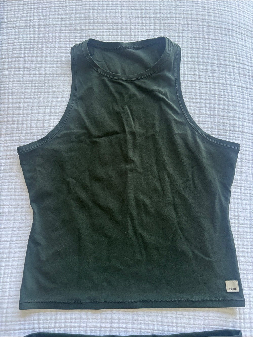 Vuori tennis top and Daily skirt